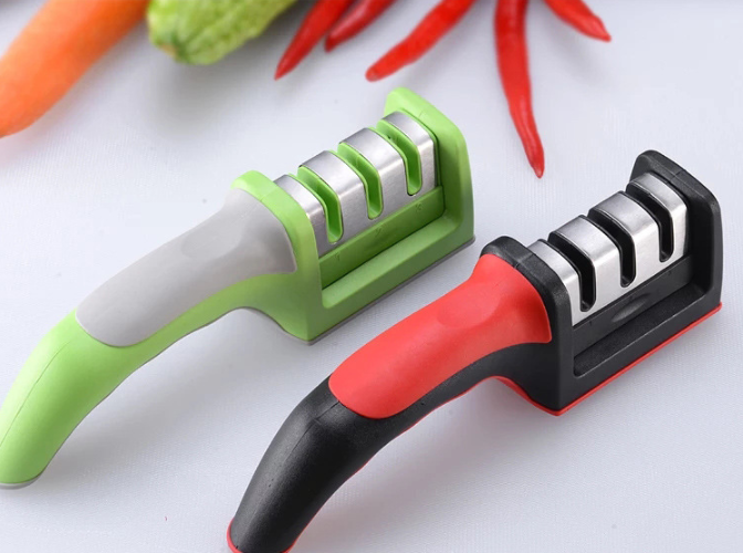 Kitchen household knife sharpener