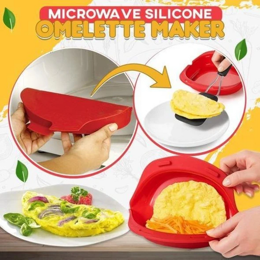 Egg Boiler Poacher Steamer Microwave Oven Silicone Omelette