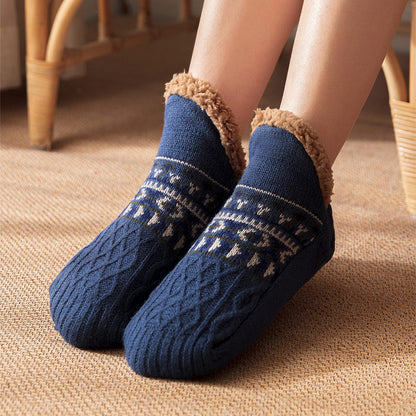 Floor Socks Fall And Winter Warm Non-slip Carpet Socks