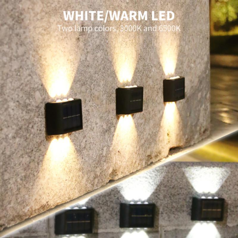 Solar Outdoor Garden Light Up And Down Glowing Atmosphere  Decorative