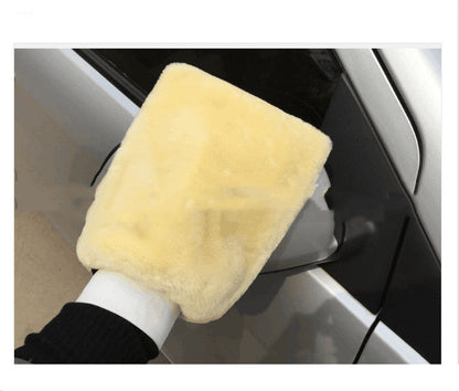 Single-sided Wool Car Wash Gloves