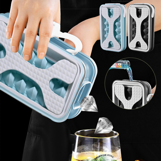 2 in 1 Portable Silicone Ice Ball Mold Ice Maker Water Bottle