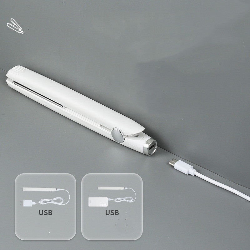 Usb Interface Mini Hair Curler And Straightener