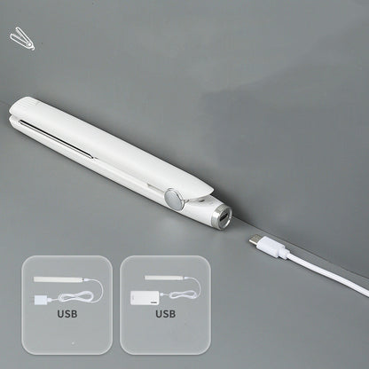 Usb Interface Mini Hair Curler And Straightener