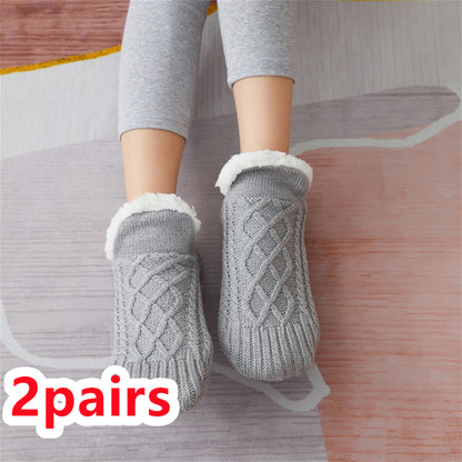 Winter Woolen Socks Women Thicken Warm Home Bedroom Socks