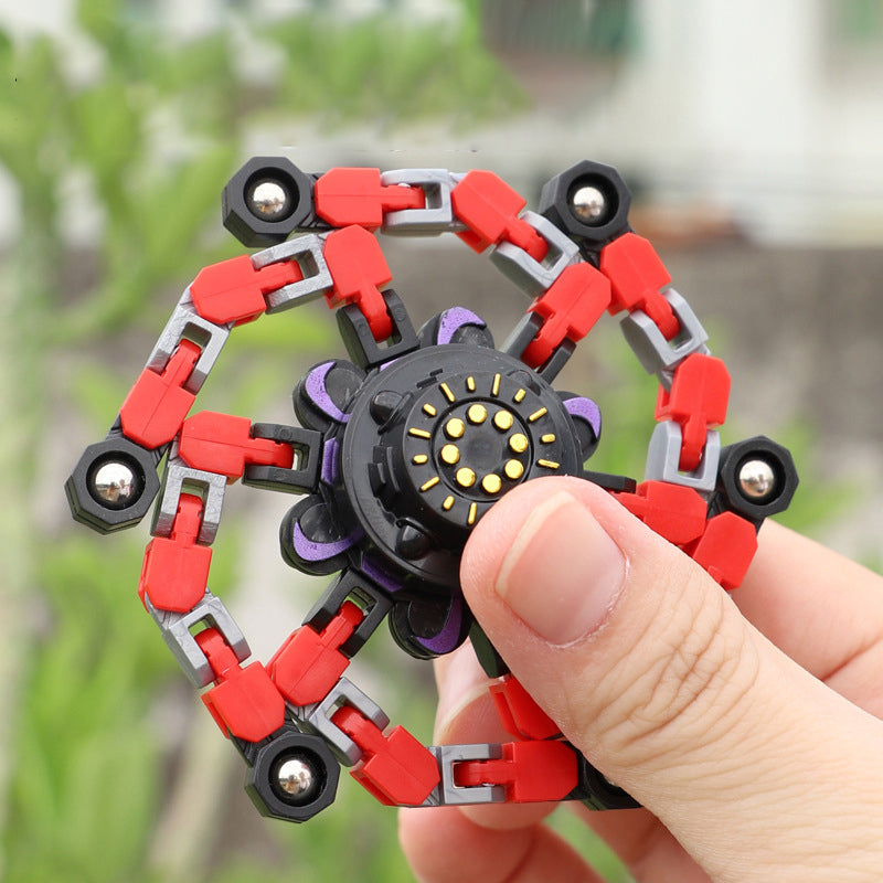 Deformed Fidget Spinner Chain Toys For Children Antistress
