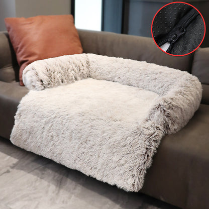 ﻿Removable Pet Dog Mat Sofa Dog Bed Soft Pad Blanket Cushion