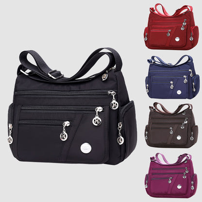 Ladies Multi-layer Square Fashion Women Shoulder Messenger Bag Waterproof