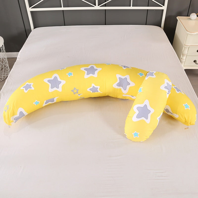 Moon Shape Multifunctional Baby Breastfeeding Pillow For Pregnant