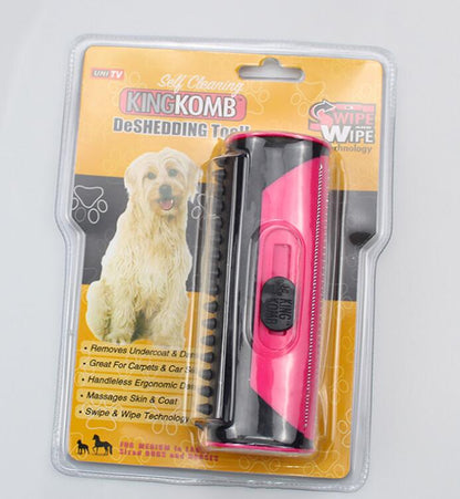 Pet Dog Hair Comb Lint Roller Dog Cat Puppy Cleaning Brush