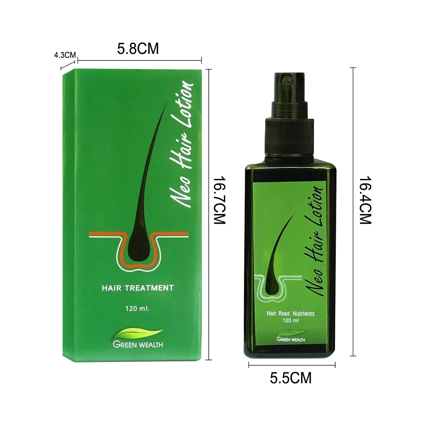 Hair Care Growth Lotion Spray