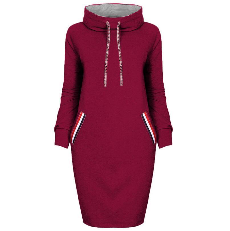 Autumn winter dress Long sleeve vestidos Casual party dresses