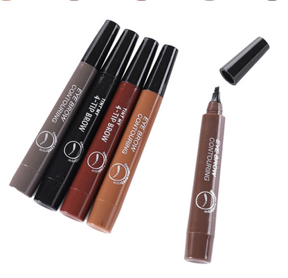 Liquid water eyebrow pencil