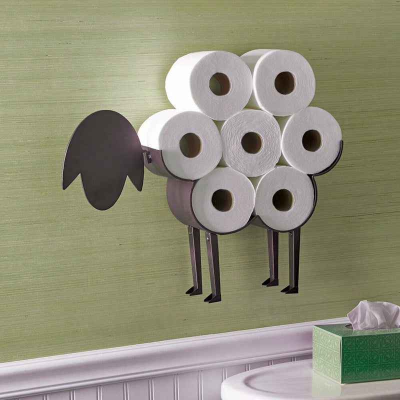 Sheep Decorative Toilet Paper Holder - Free-Standing