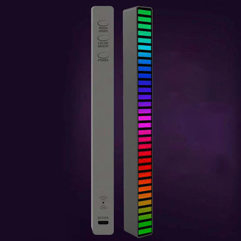 New Car Sound Control Light RGB Voice-Activated Music