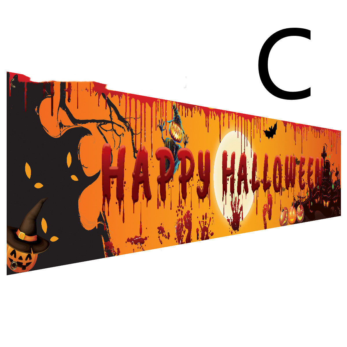 Halloween Theme Party Decoration Banner