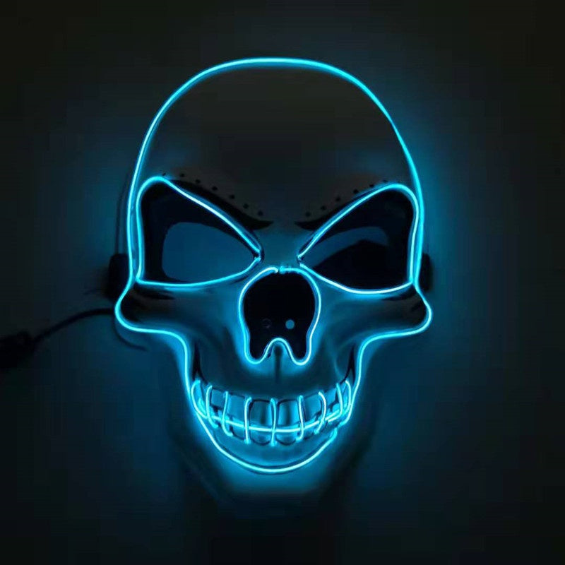 Skull LED Glowing Halloween Mask