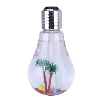 Colorful Light Bulb Humidifier Air Ultrasonic Diffuser