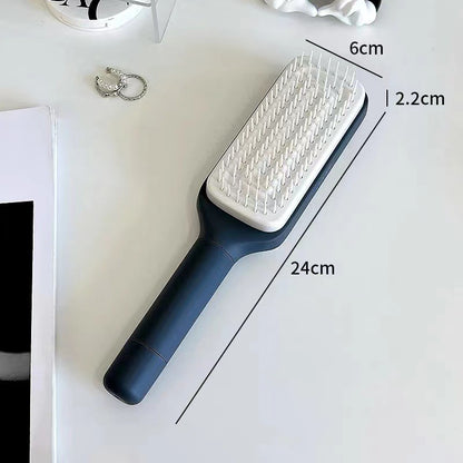 4 In 1 Self Cleaning Hair Brush New Self-Cleaning Hairbrush