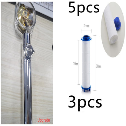 New Turbo Propeller Shower Head Water Saving High Pressure