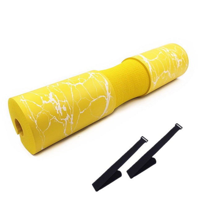 Marbling Barbell Pad For Squat Hip Thrust Weightlifting Foam