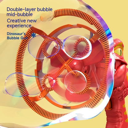 Electric Fan Bubble Machine Toy