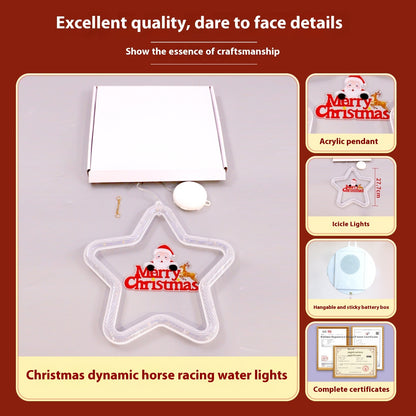 Christmas Pendant Decoration Christmas Atmosphere Led Lights