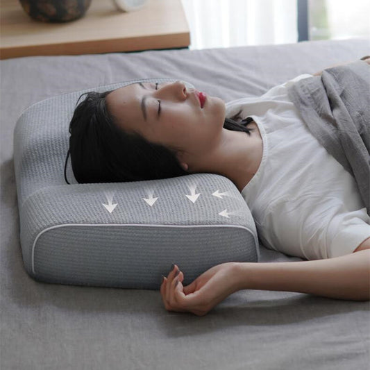 Memory Foam Massage Pillow Help Sleep And Protect The Neck Pillow