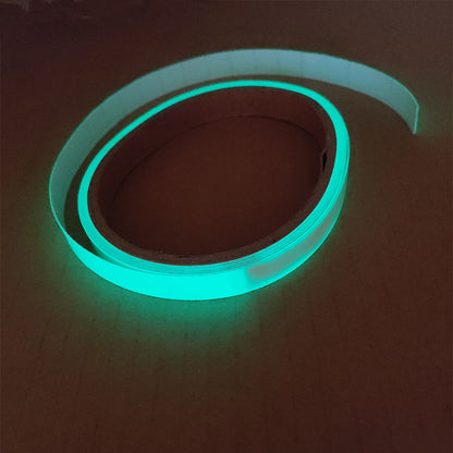 Super Bright Luminous Tape Sticker Self-luminous Fluorescent Strip Green Light