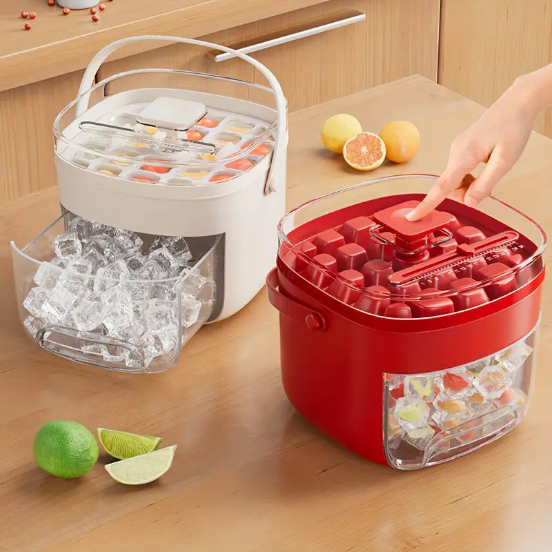 Press-type Convenient Outdoor Portable Ice Tray