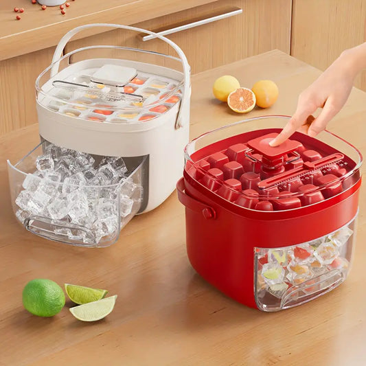 Press-type Convenient Outdoor Portable Ice Tray