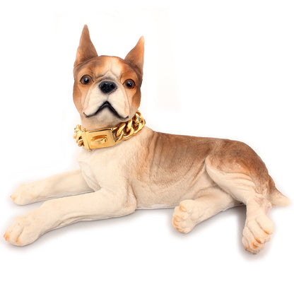 Stainless steel pet dog chain
