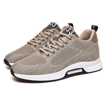 Fly Woven Sports Shoes Mesh Shoes Wear-resistant Running