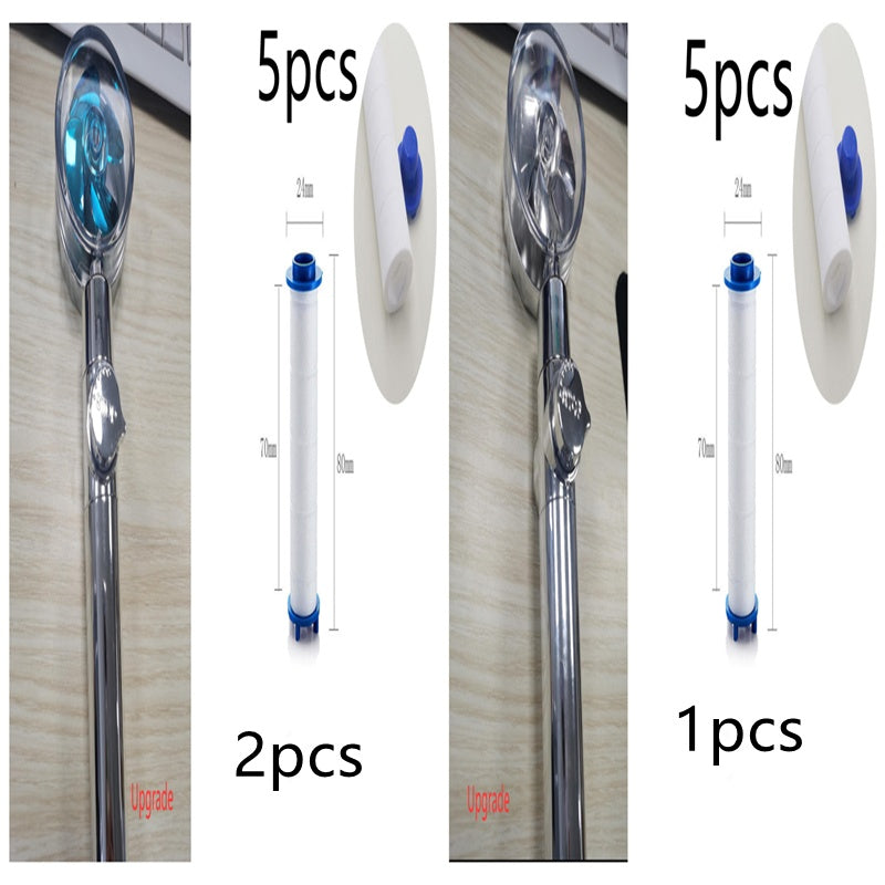 New Turbo Propeller Shower Head Water Saving High Pressure