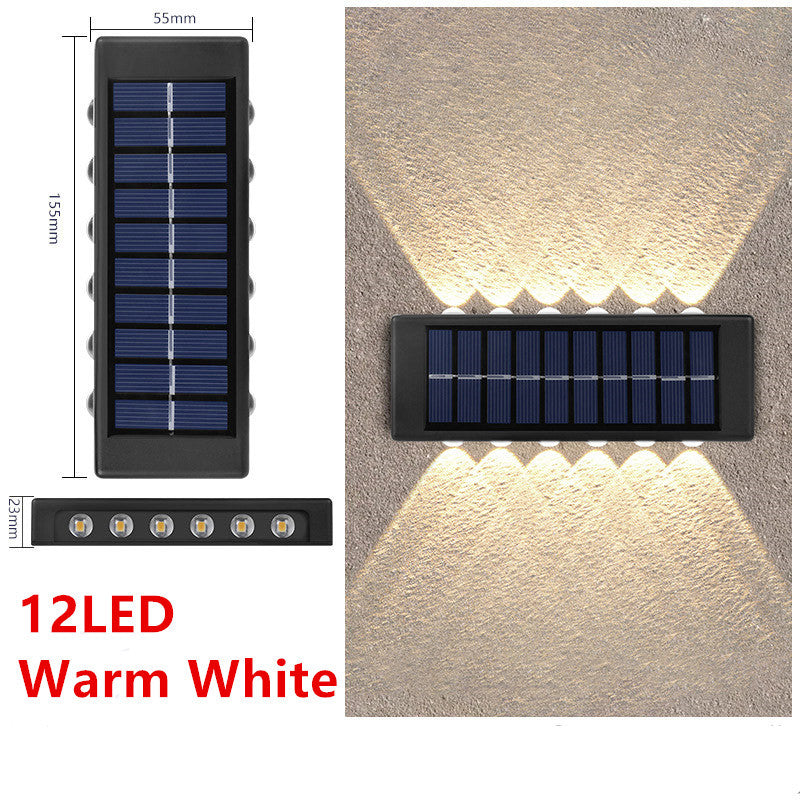 Solar Outdoor Garden Light Up And Down Glowing Atmosphere  Decorative