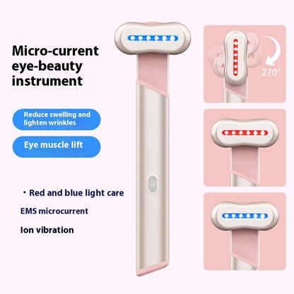 4 Colors Electric Eye Massager Red Blue Light Massage