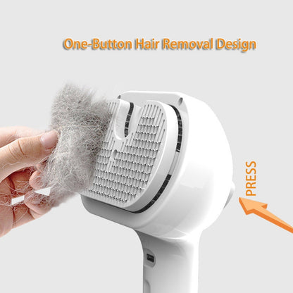 Pet Comb Self Cleaning Pets Hair Remover Brush For Dogs Grooming