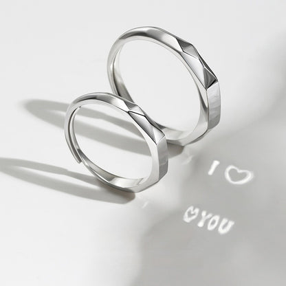 S925 Sterling Silver Rings By Light New Jewelry