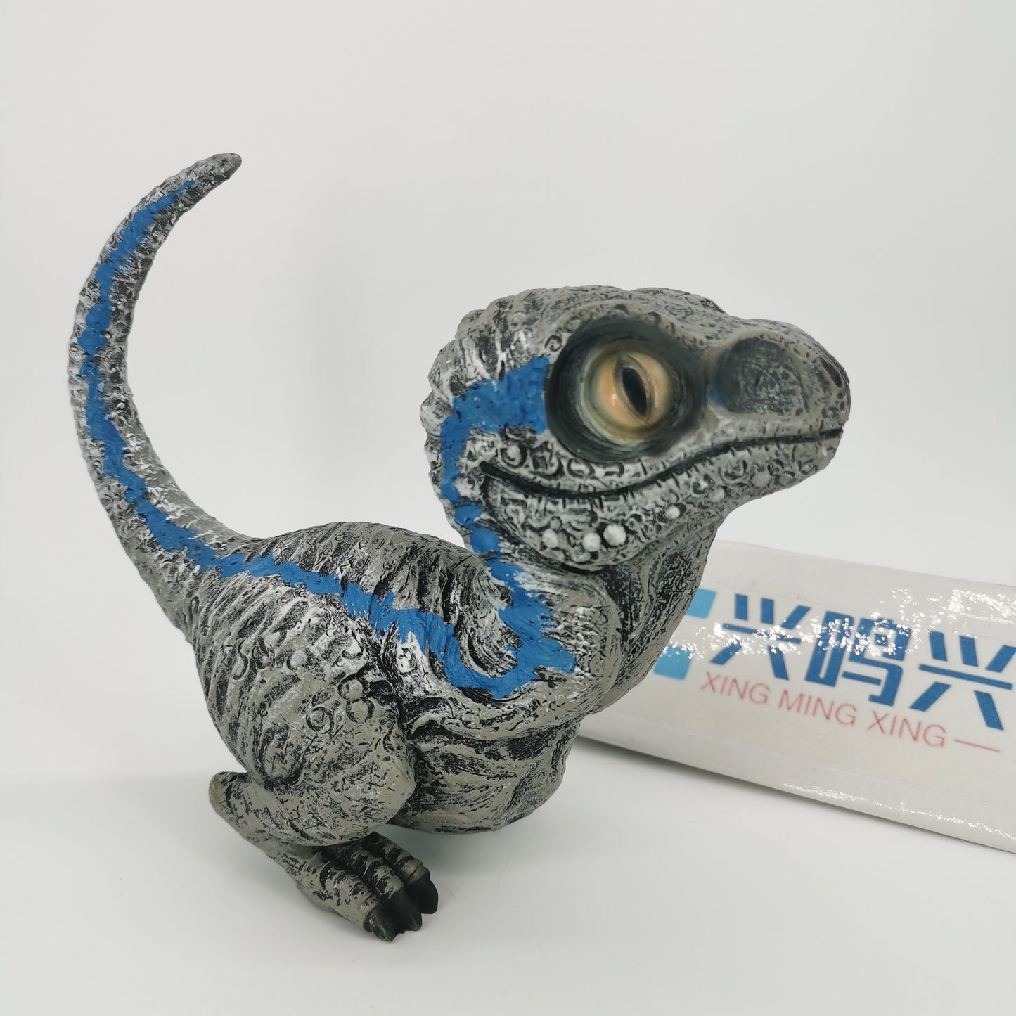 Cute Dinosaur Garden Statues Resin Velociraptor Ornament