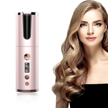 Wireless Rechargeable Curling Iron Electric Hair Curler