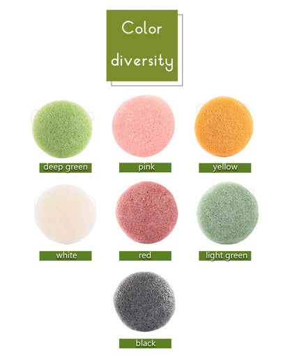 Konjac Sponge For Washing Face Round Konjac