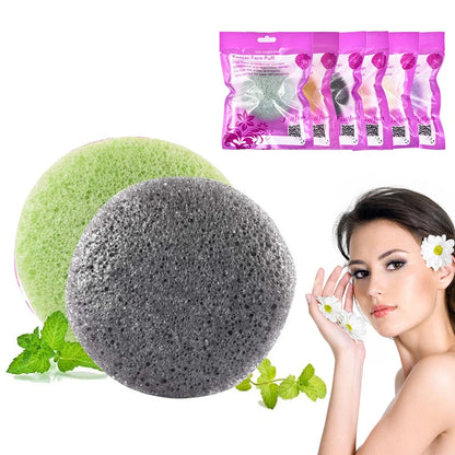 Konjac Sponge For Washing Face Round Konjac