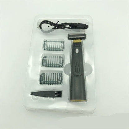 Wireless Rechargeable Precision Shaver Straight Shaver For Men