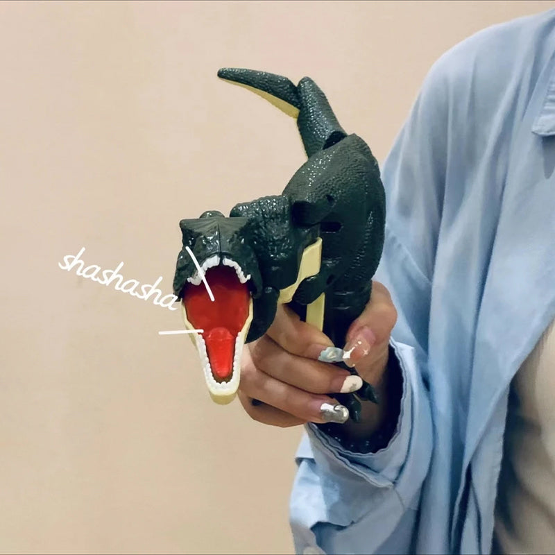 Children Decompression Dinosaur Toy Creative Battery-free Telescopic Spring Swing Dinosaur Fidget Toys Christmas Gifts For Kids