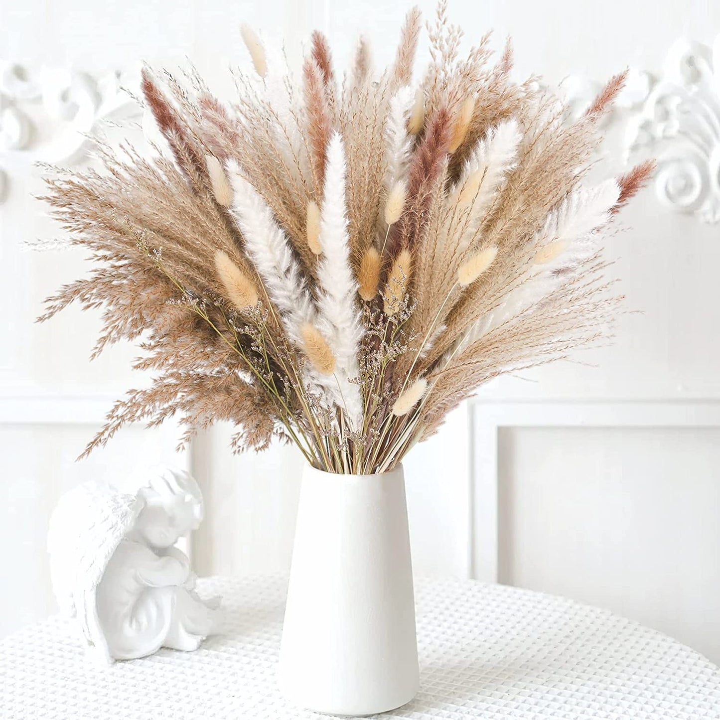 Bouquet Of Small Dried Reed Flowers