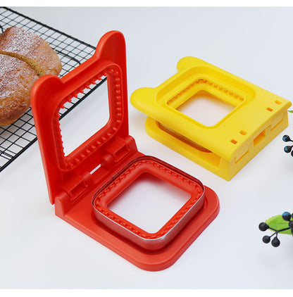 Creative Breakfast Making Sandwich Cutter Hemming