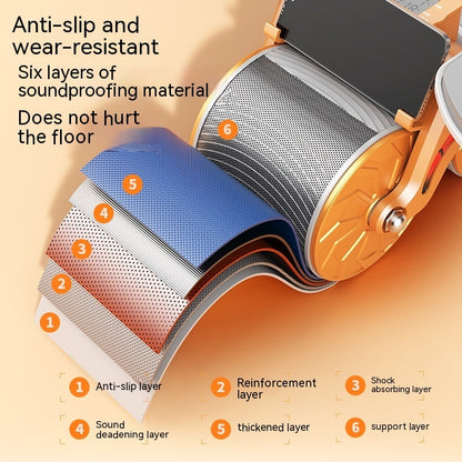 Abdominal Wheel Automatic Rebound Belly Rolling Exercise