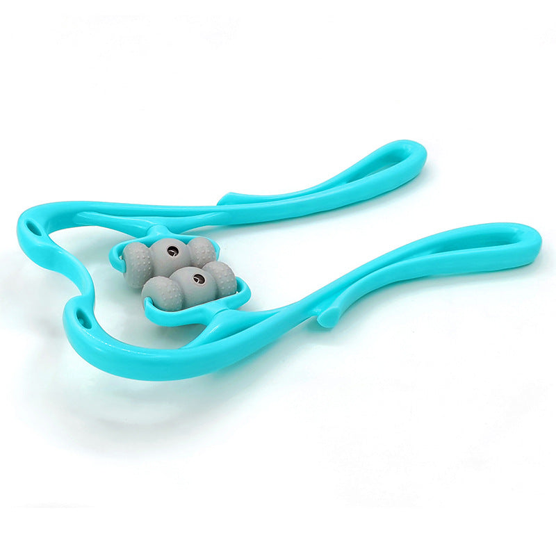 Neck Massager For Pain Relief Deep Tissue 360 Degree Neck Roller