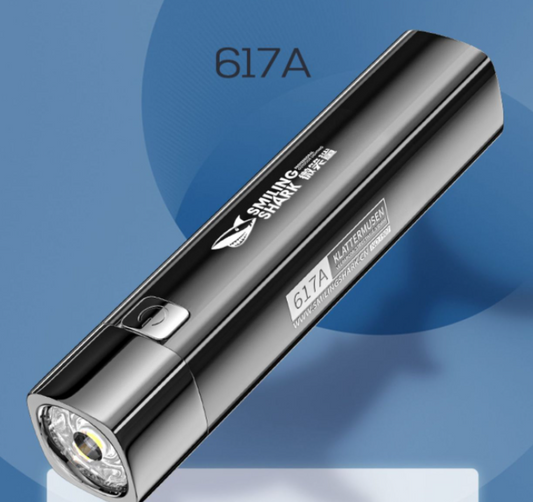 Strong Light Flashlight USB Charging Super Bright And Small