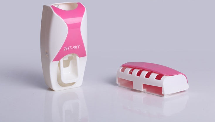 Toothbrush Holder Dust Proof Automatic Squeezer